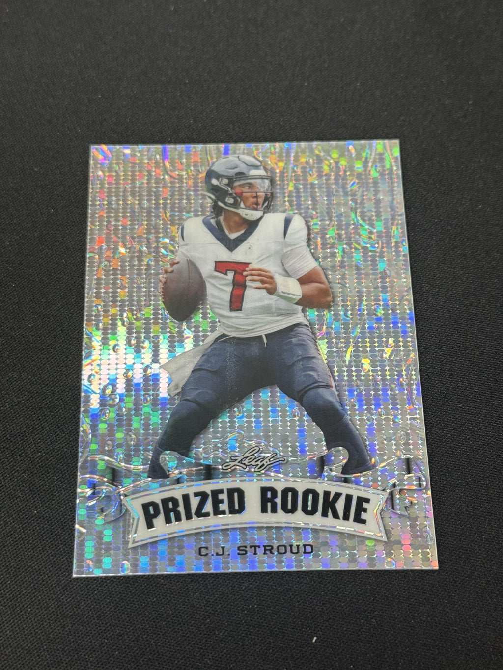 CJ Stroud 2023 Leaf Prized Metal Rookie /25 RC Texans