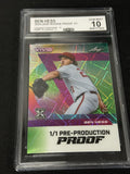 Ben Hess 2024 LEAF ROOKIE PROOFS 1/1 CCG 10 Yankees Rookie