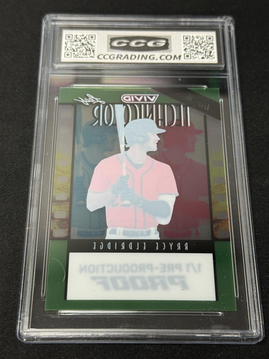 Bryce Eldridge 2024 LEAF ROOKIE PROOFS 1/1 CCG 10 Giants Rookie
