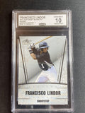 Francisco Lindor 2011 Leaf Draft Rookie 17 CCG 10 RC