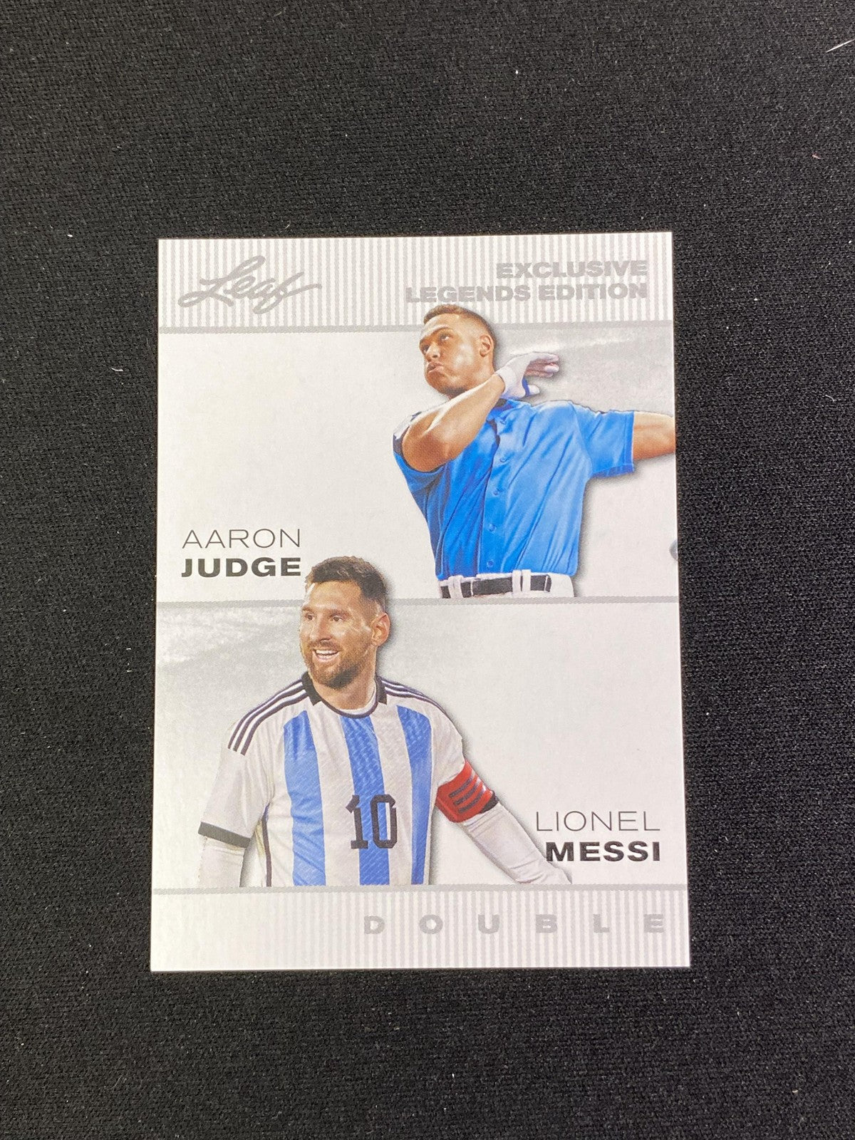 Aaron Judge Lionel Messi Leaf Exclusive Legends Dual RC 10 ct lot