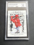 Christian Moore 2024 Leaf Rookie Achievement CCG 10 Rookie