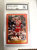 Michael Jordan 1991 Tuff Stuff Jr. 9 CCG 10 RC