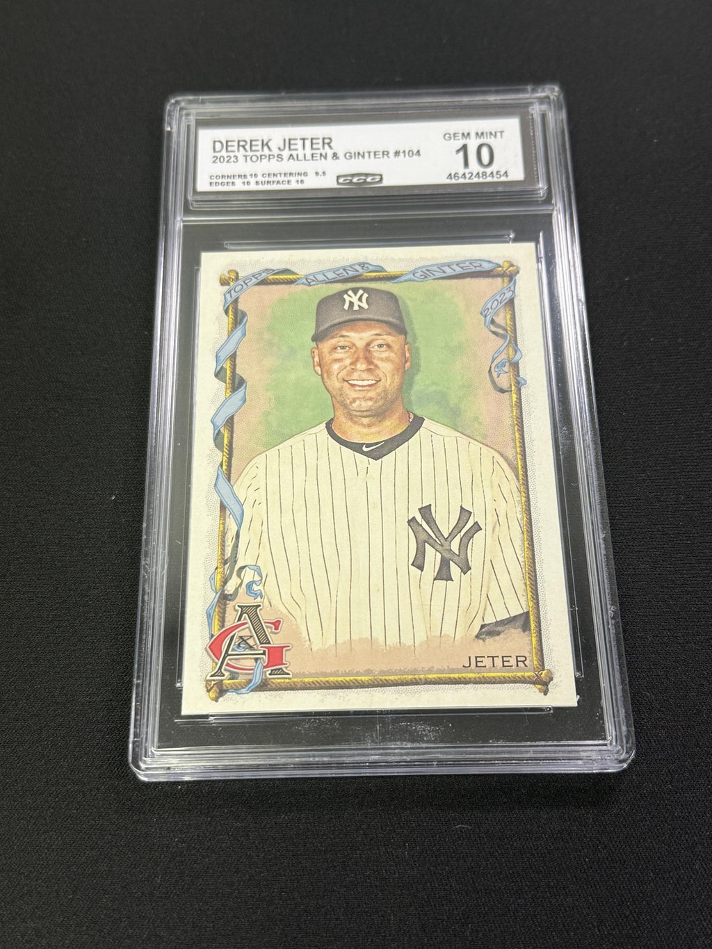 Derek Jeter 2023 Topps Allen & Ginter CCG 10 Rookie