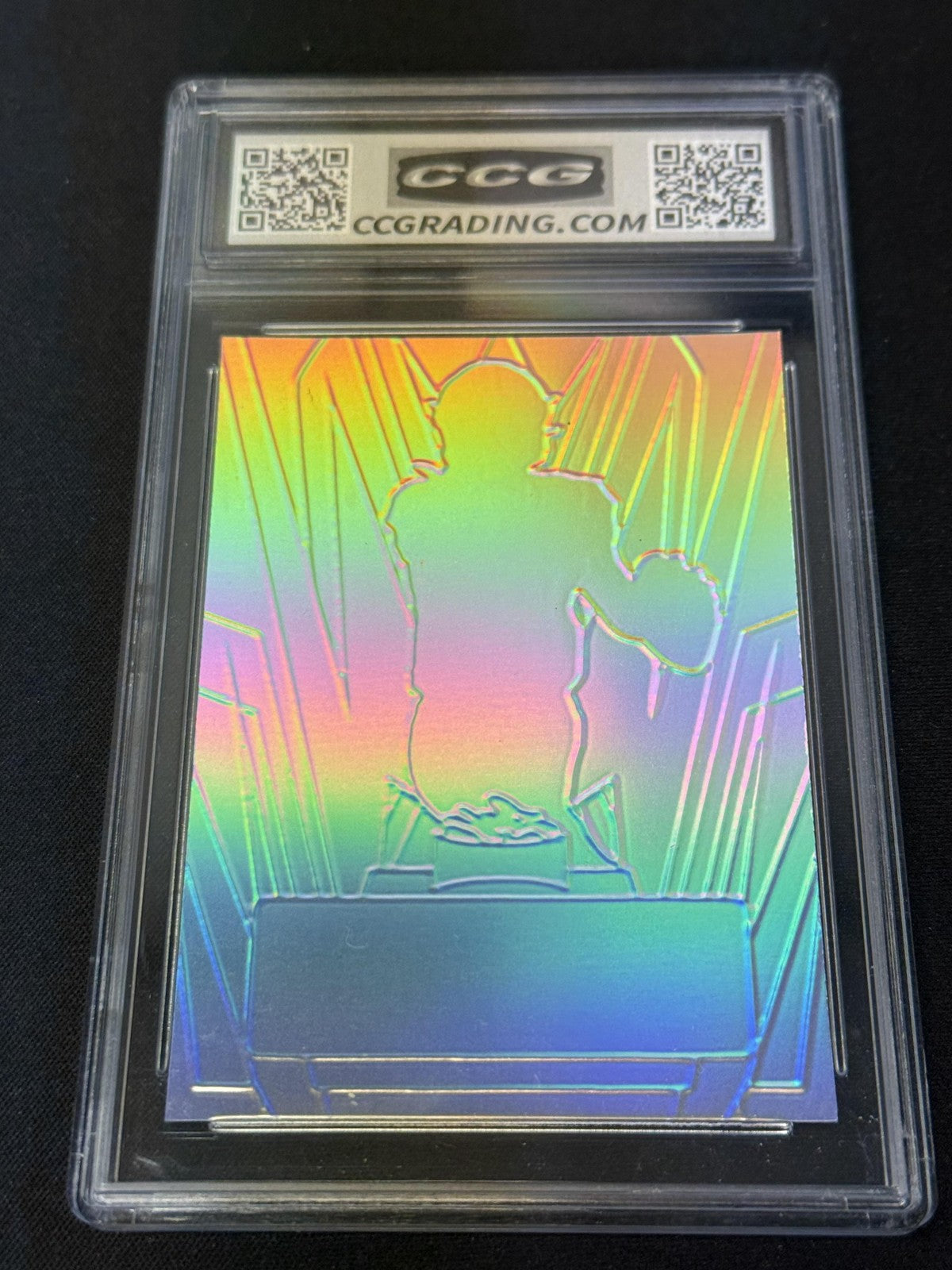 CJ Carr 2024 LEAF ROOKIE PROOFS 1/1 CCG 10 Notre Dame Fighting Irish Rookie