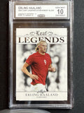 Erling Haaland 2023 Leaf Legends Achievements CCG 10 RC