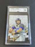 Daniel Jones 2019 Leaf Prized Rookie CCG 10 Duke