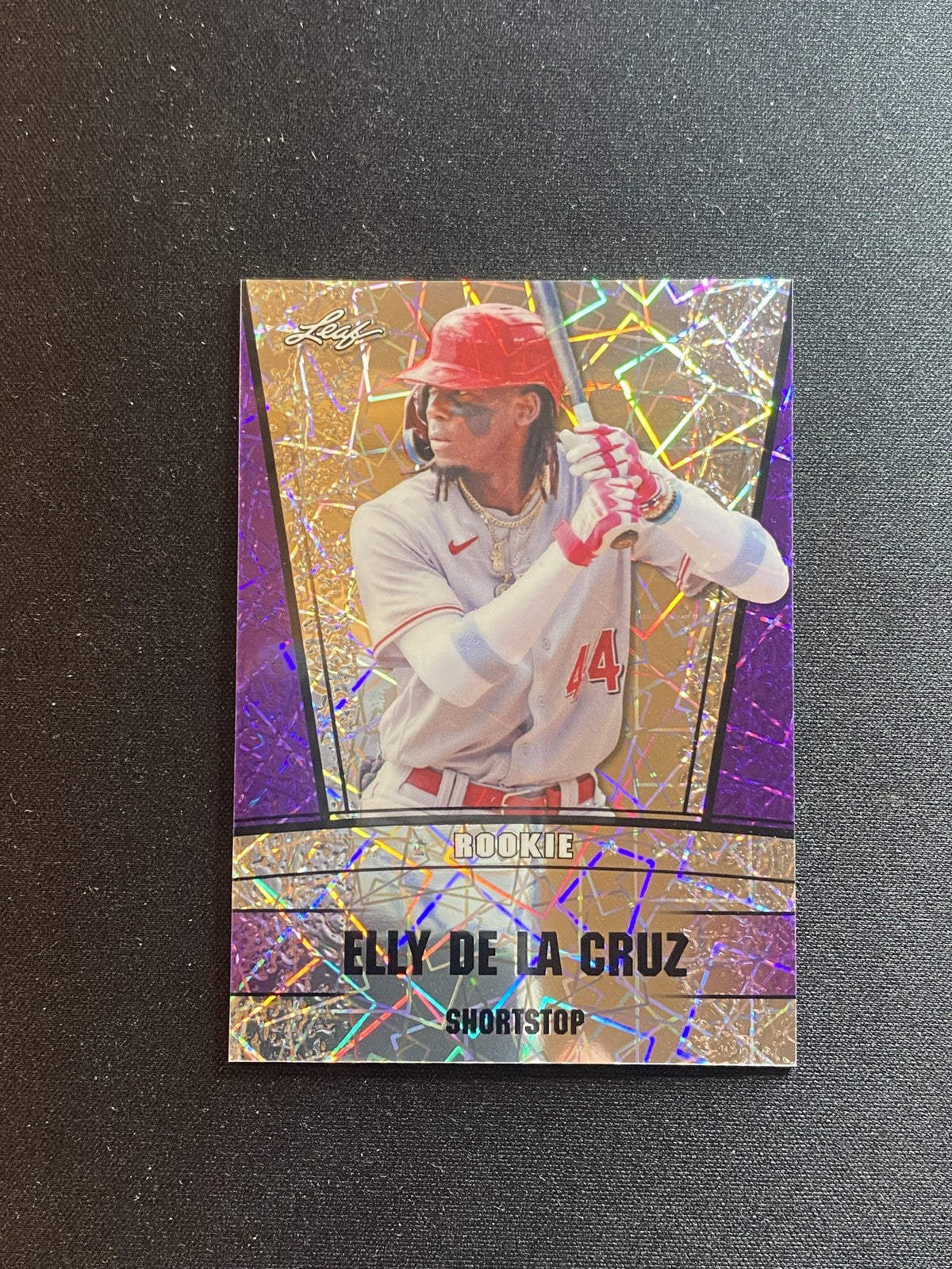 Elly De La Cruz 2023 Leaf Metal Rookie Purple #/15 RC