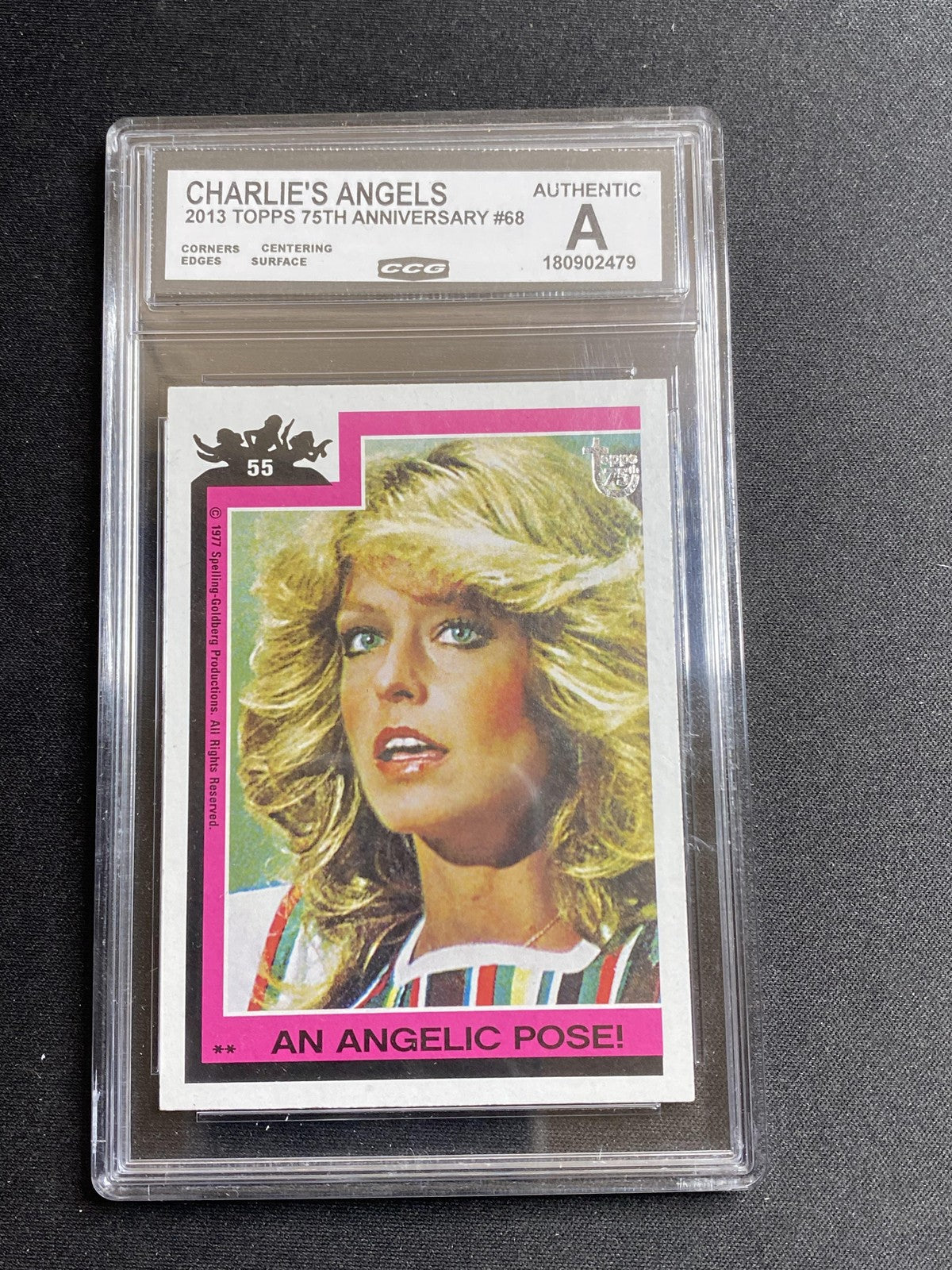 Charlie's Angels 2013 Topps 75th Anniversary 68 CCG MINT AUTHENTIC