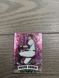 Chase Burns 2024 Leaf Prized Rookie Metal Pink /10 RC Reds
