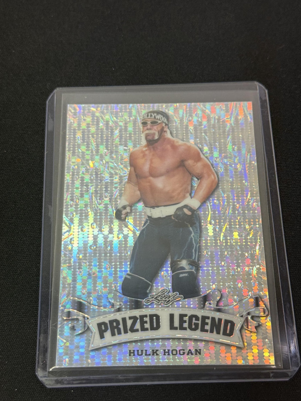 Hulk Hogan 2023 Leaf Prized Legend /25 RC