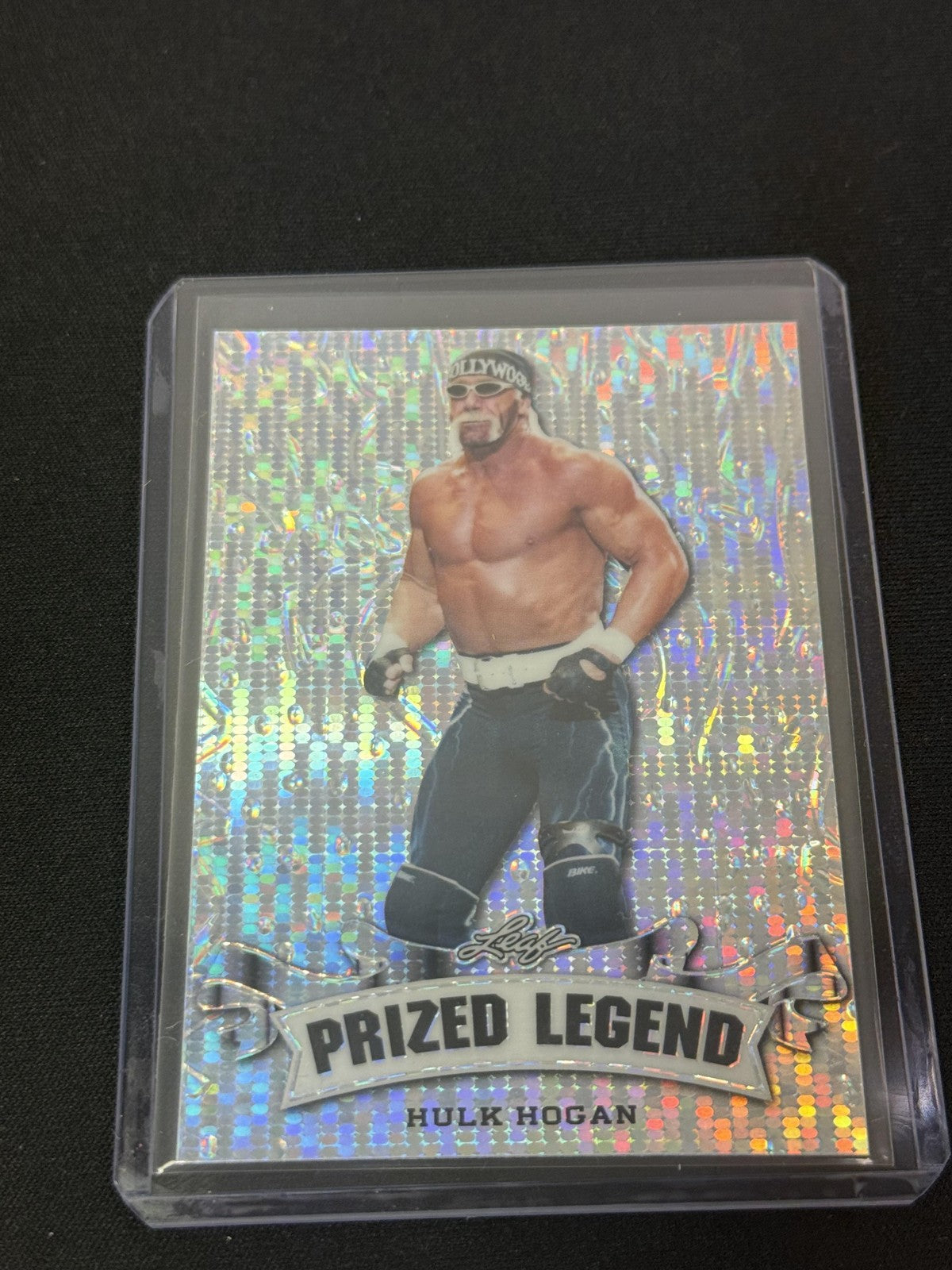 Hulk Hogan 2023 Leaf Prized Legend /25 RC