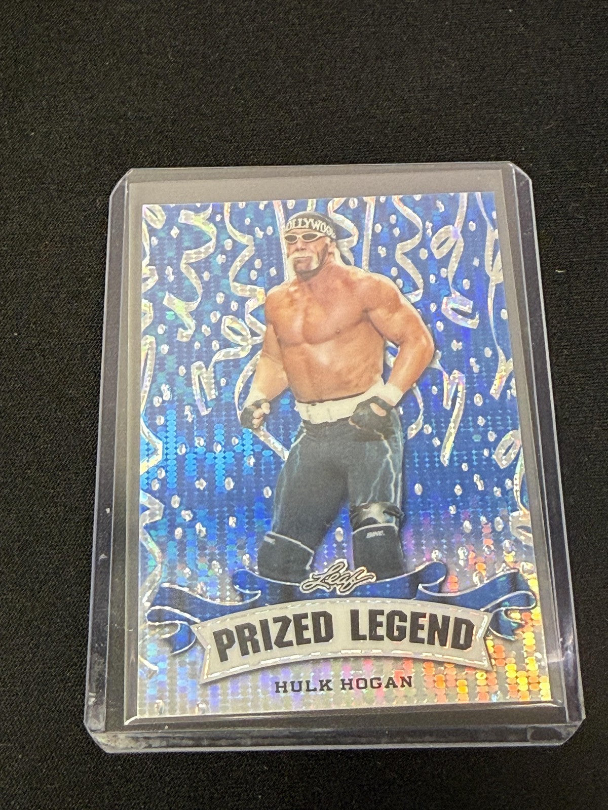 Hulk Hogan 2023 Leaf Prized Legend Blue /20 RC
