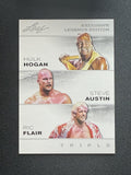 Hogan / Austin / Flair 2024 Leaf Exclusive Legends Edition Trio RC 10 count lot