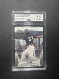 Jasson Dominguez 2020 Leaf Draft CCG 10 RC