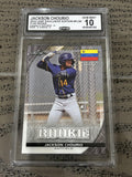 Jackson Chourio 2022 Leaf Flag CCG 10 RC