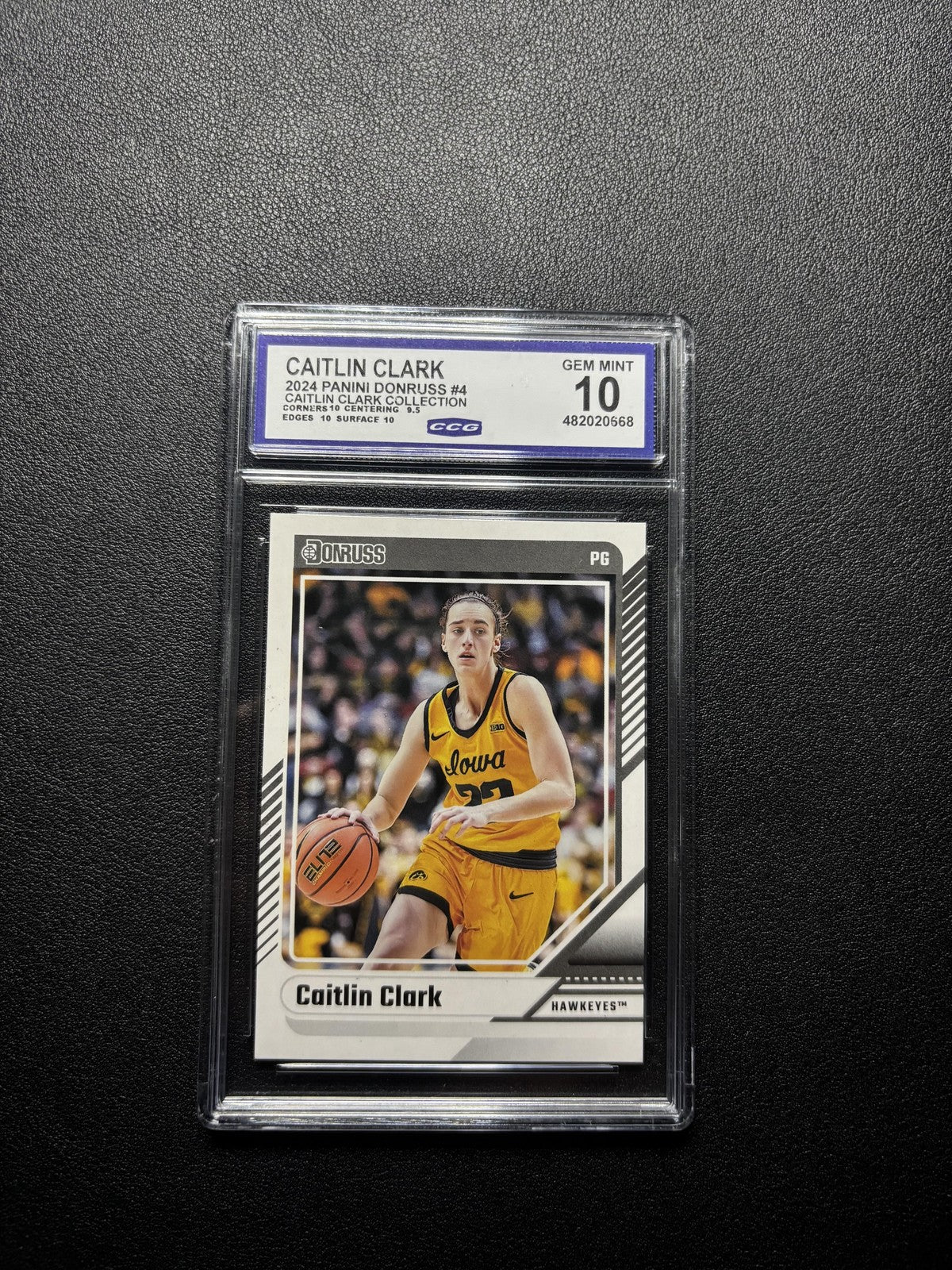 Caitlin Clark 2024 2024 Panini Caitlin Clark Collection CCG 10