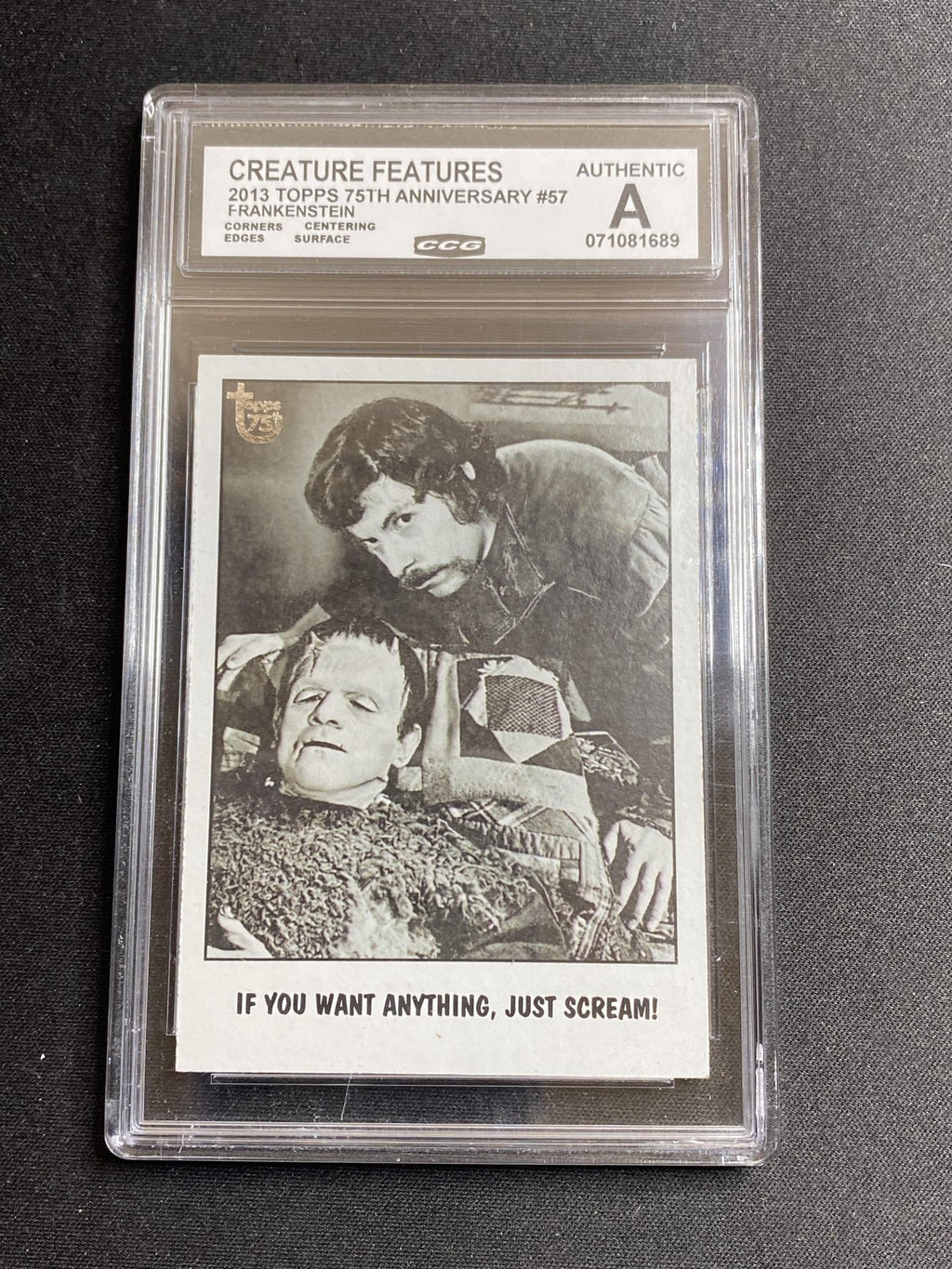 Creature Features 2013 Topps 75th Anniversary 57 CCG MINT AUTHENTIC