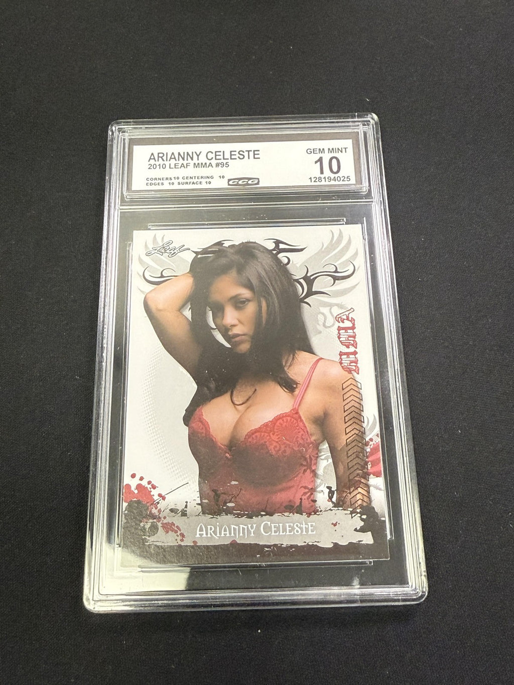 Arianny Celeste 2010 Leaf MMA CCG 10 Rookie