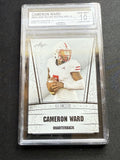 Cameron Ward 2022 Leaf Silver Rookie Orange Refractor CCG 10 RC