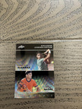 Carlos Alcaraz / Rafael Nadal 2024 Leaf Metal Dual Black /7 RC