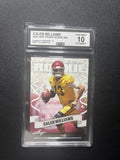 Caleb Williams 2022 Leaf Prized Rookie CCG 10 RC