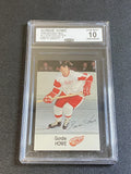 Gordie Howe 1988 Esso NHL CCG 10 Red Wings