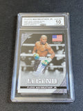 Floyd Mayweather Jr. 2024 Leaf Legend Flag CCG 10