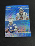 CJ Stroud / Anthony Richardson 2023 Leaf Metal Dual Blue /20 RC