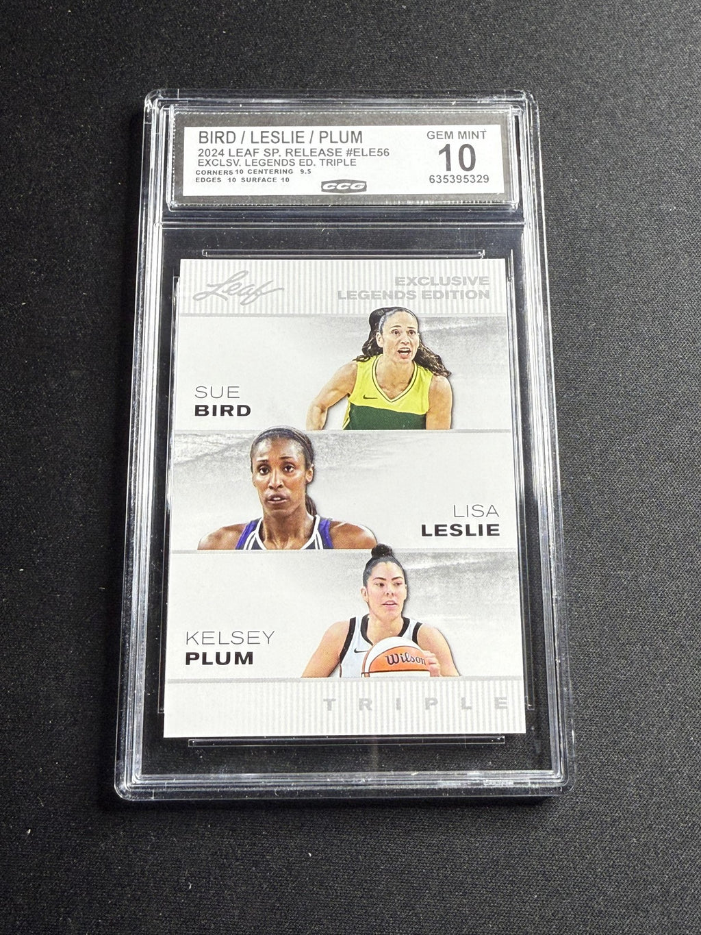 Bird / Leslie / Plum 2024 Leaf Legend Trio CCG 10