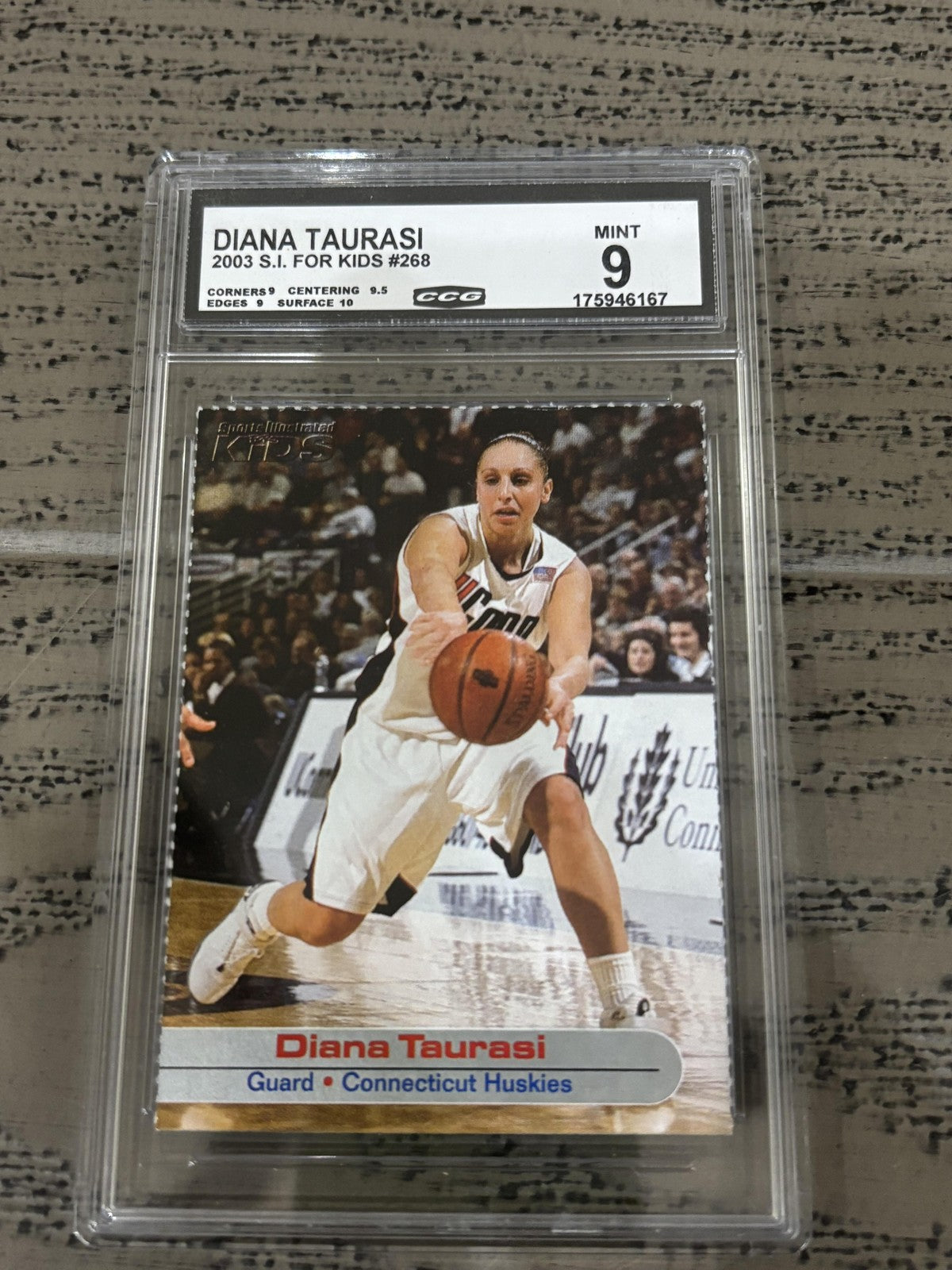 Diana Taurasi 2003 Sports Illustrated For Kids CCG 9