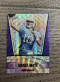 Drake Maye 2023 Leaf Metal Rookie Purple /15 RC Patriots