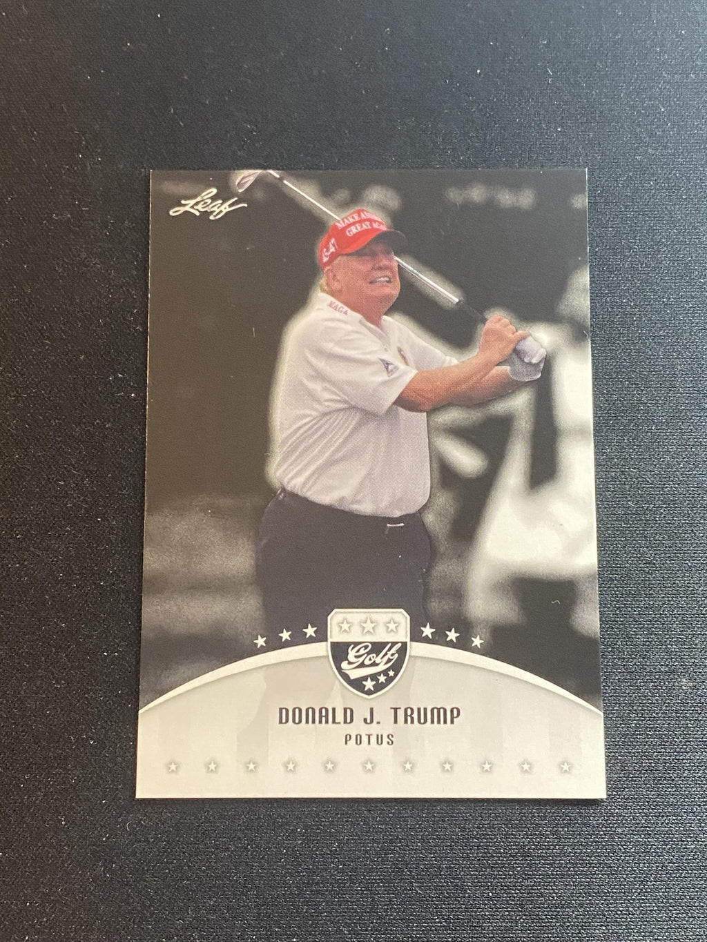 Donald Trump 2023 Leaf Golf LG01 RC 10 Count Lot