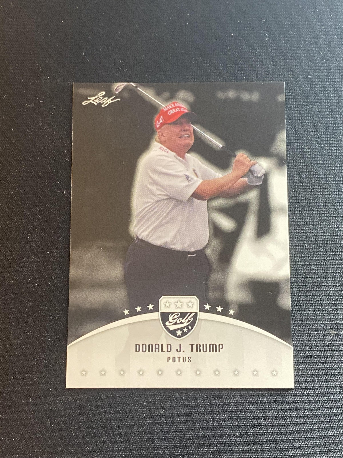 Donald Trump 2023 Leaf Golf LG01 RC 10 Count Lot