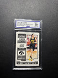 Caitlin Clark 2024 Panini Caitlin Clark Collection College Contenders CCG 10