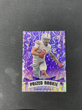 Emeka Egbuka 2023 Leaf Metal Prized Rookie Purple Wave /15 RC Buccaneers