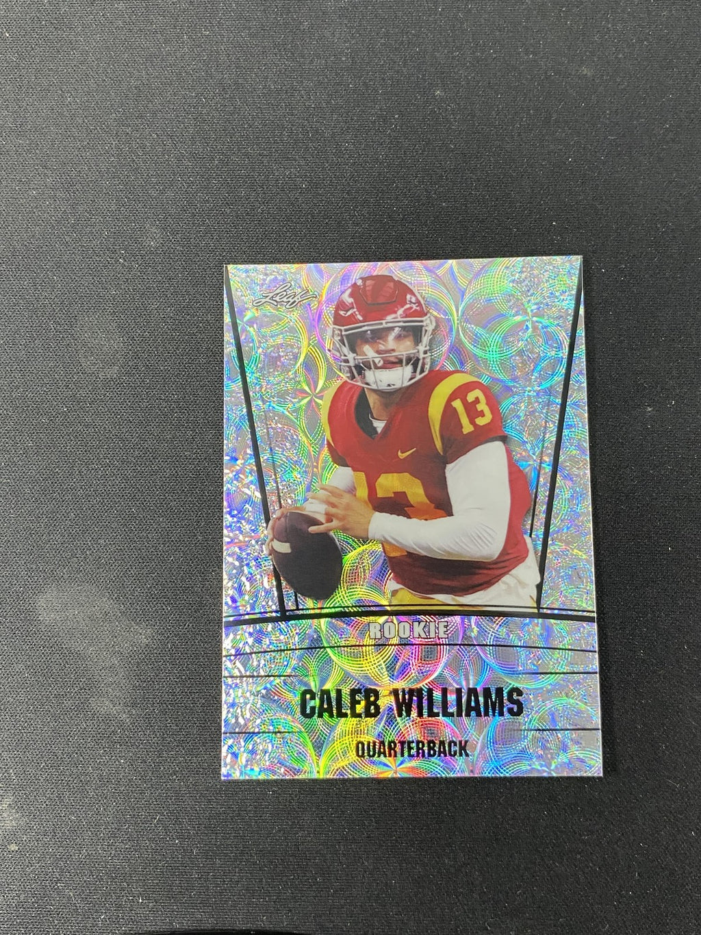 Caleb Williams 2023 Leaf Metal Rookie Silver /25 RC