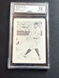 Babe Ruth 1980 Franchise Effort CCG 10 RC