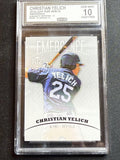Christian Yelich 2012 Leaf Rize CCG 10 RC