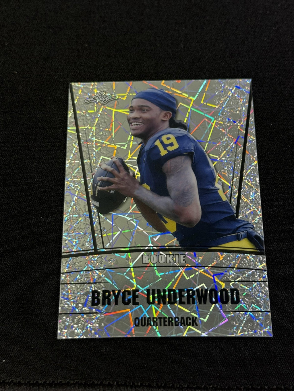 Bryce Underwood 2024 Leaf Metal Rookie /25 RC Michigan