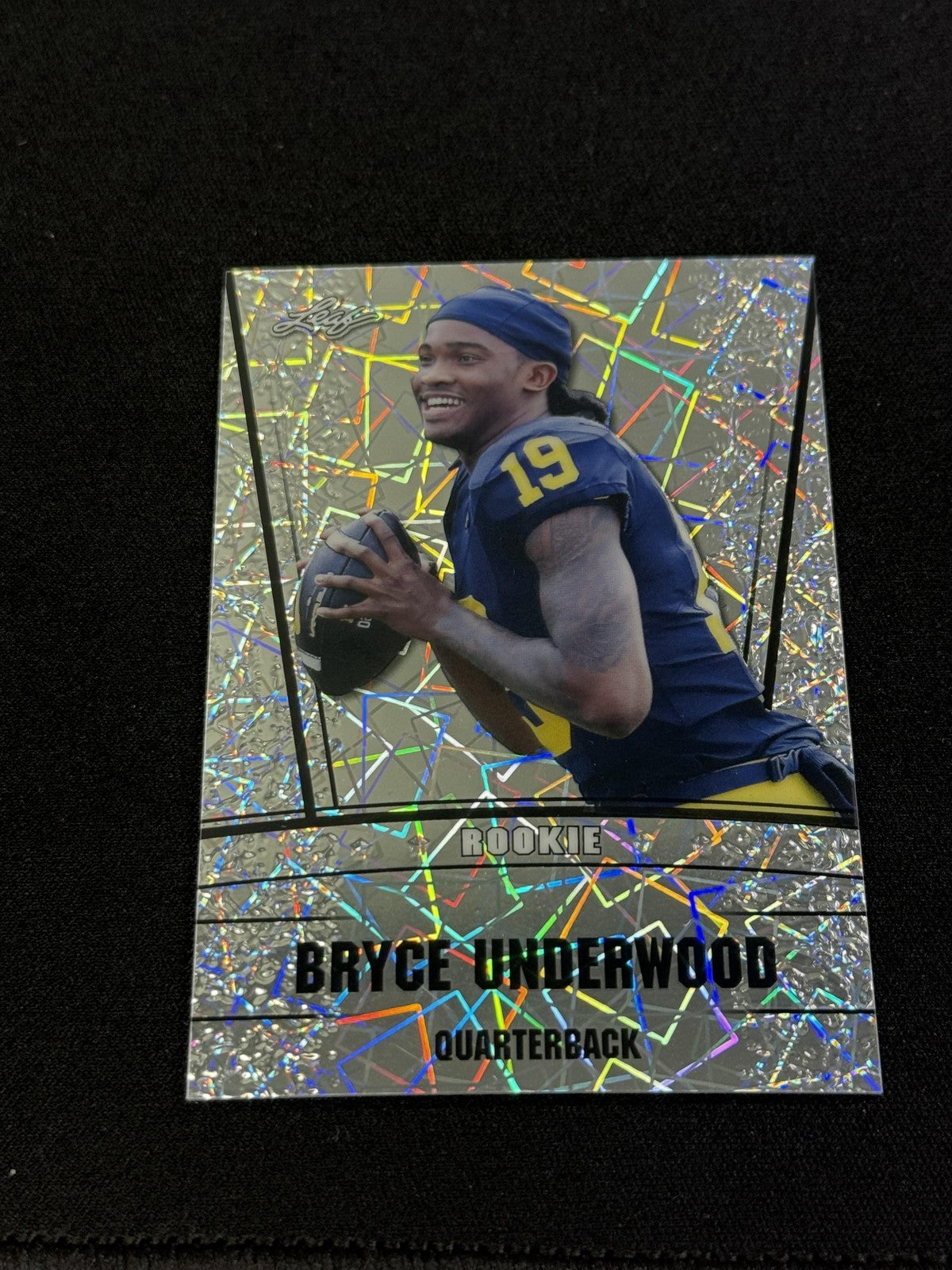 Bryce Underwood 2024 Leaf Metal Rookie /25 RC Michigan