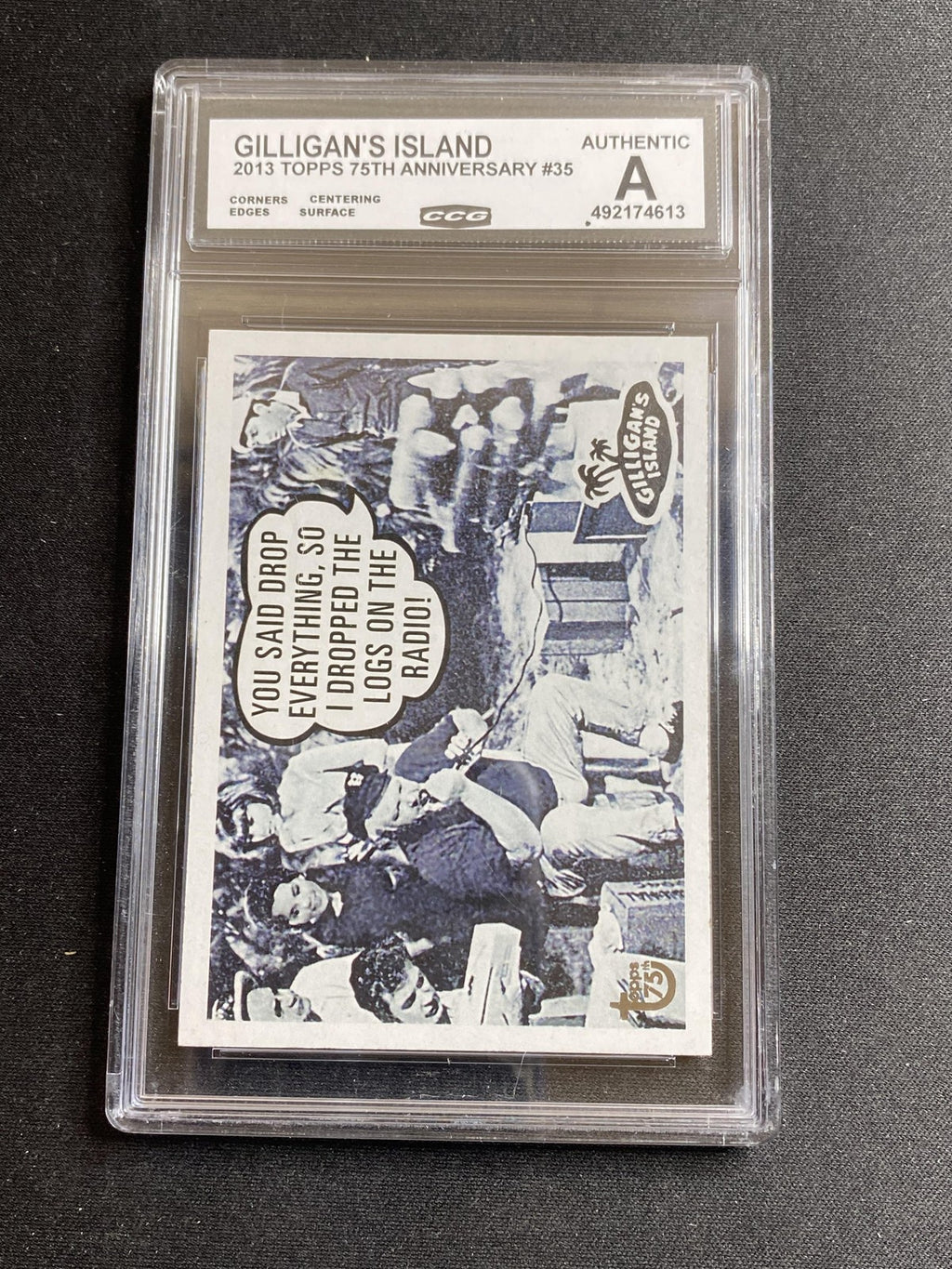 Gilligans Island 2013 Topps 75th Anniversary 35 CCG MINT AUTHENTIC