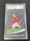 Cristiano Ronaldo 2022 Leaf Exclusive Edition CCG 10 Man U Rookie