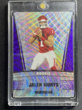 Jalen Hurts 2020 Leaf Metal Rookie RS04 Purple /15 RC