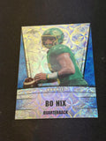 Bo Nix 2023 LEAF Metal Rookie Blue /20 RC Broncos