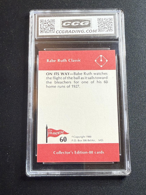 Babe Ruth 1980 Franchise On Its Way CCG 10 RC