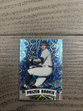 Chase Burns 2024 Leaf Prized Rookie Metal Blue /20 RC Reds