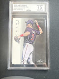 Dylan Crews 2024 Leaf Rookie CCG 10 Nationals Rookie