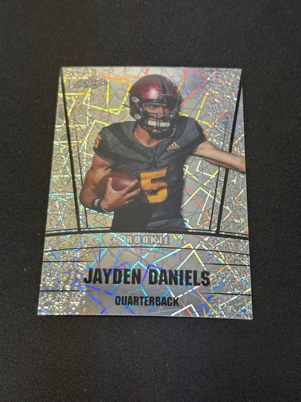 Jayden Daniels 2024 Leaf Metal Rookie /25 RC Commanders
