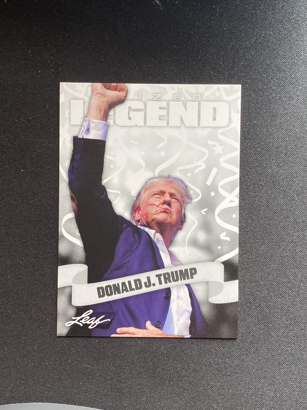 Donald Trump 2024 Leaf Prized Legends 8 RC 10 Count Lot